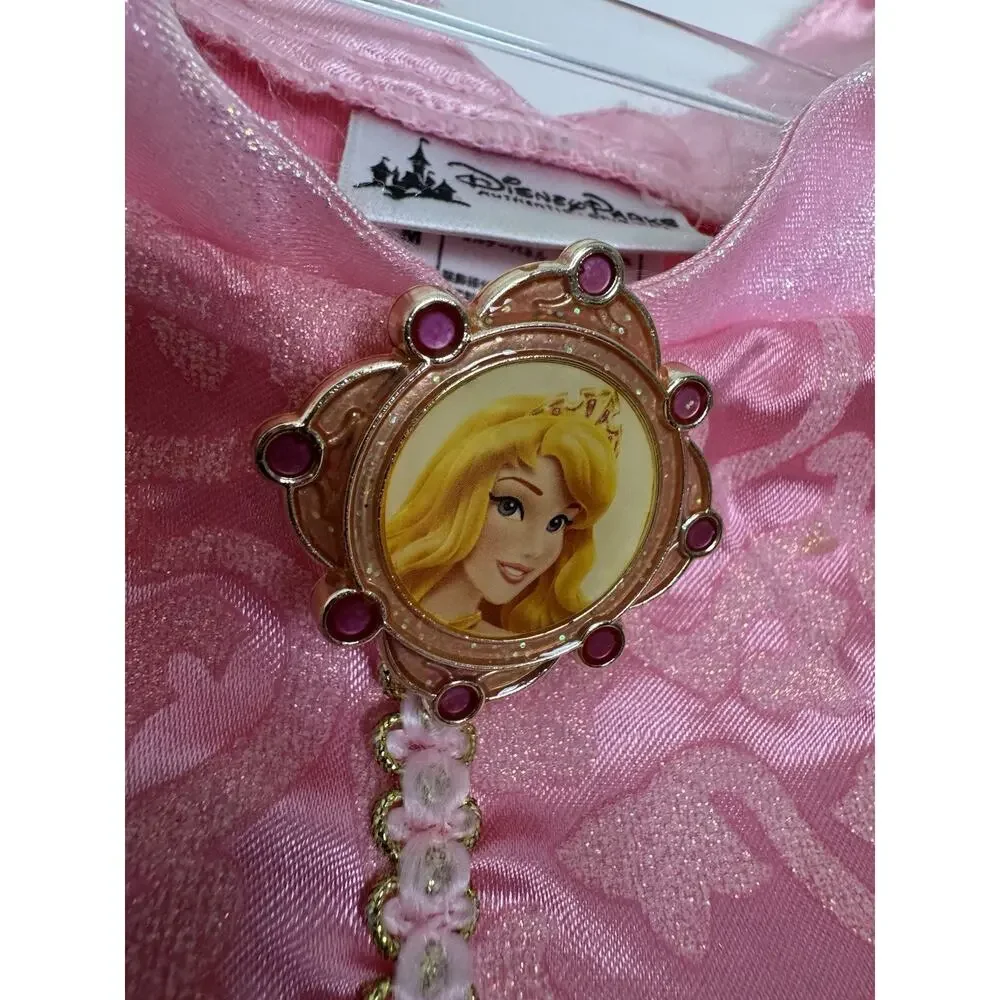 Disney Parks Sleeping Beauty Aurora Costume Girls Dress Medium